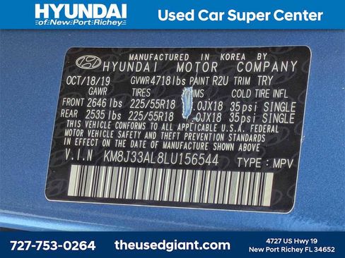 Used 2020 Hyundai Tucson Ultimate w/ Cargo Package image 43