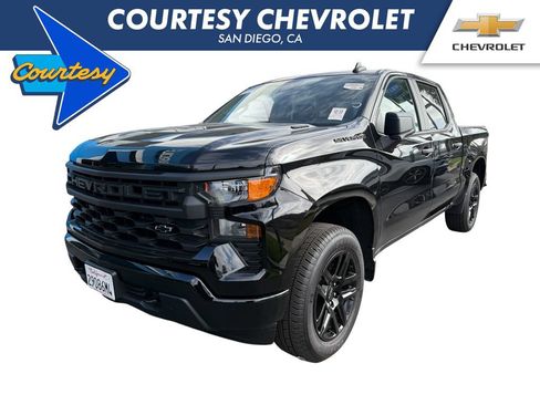 Used 2026 Chevrolet Silverado 1500 Custom w/ LPO, Dark Essentials Package RWD image 1