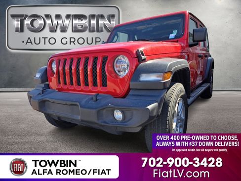 Used 2021 Jeep Wrangler Unlimited Sport AWD/4WD image 1