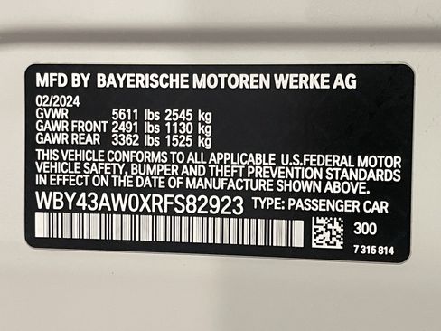 Used 2024 BMW i4 eDrive35 w/ Convenience Package RWD image 24