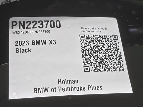 Certified 2023 BMW X3 sDrive30i w/ Convenience Package w/ZPA RWD image 27