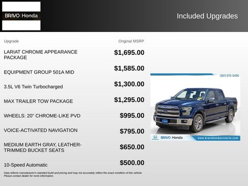 Used 2017 Ford F150 Lariat RWD image 5