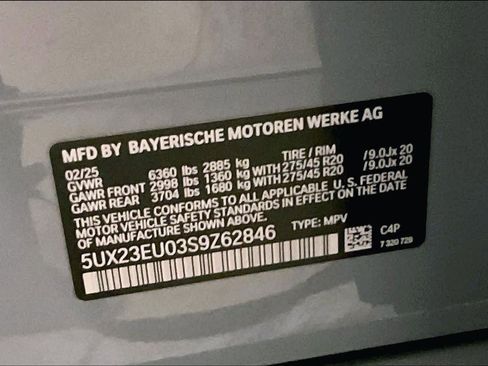 Used 2025 BMW X5 xDrive40i w/ M Sport Package image 33