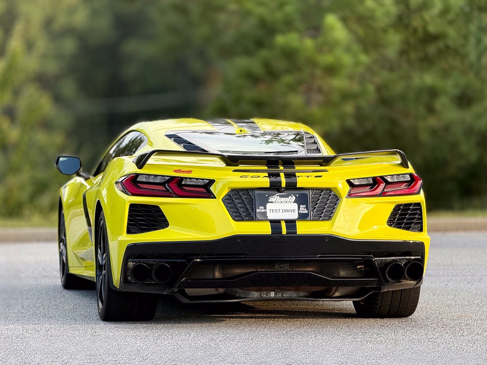Used 2021 Chevrolet Corvette Stingray Preferred Cpe w/ Battery Protection Package RWD image 5
