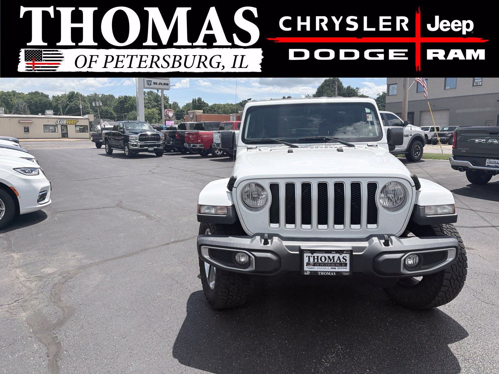 Used 2019 Jeep Wrangler Unlimited Sahara AWD/4WD image 2
