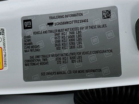 New 2026 Chevrolet Tahoe LS w/ Max Trailering Package AWD/4WD image 33