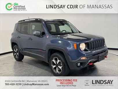 Certified 2020 Jeep Renegade Trailhawk w/ UConnect 8.4 Nav Group