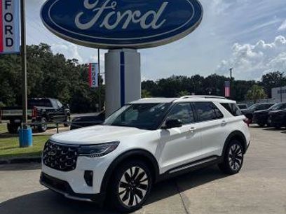 Certified 2025 Ford Explorer Platinum w/ LUX Leather Package