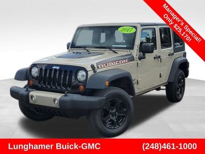 Used 2017 Jeep Wrangler Unlimited Rubicon w/ Quick Order Package 24Z Recon