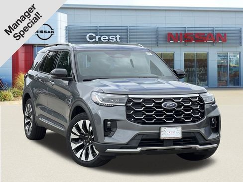 Used 2025 Ford Explorer Platinum w/ LUX Leather Package AWD/4WD image 1