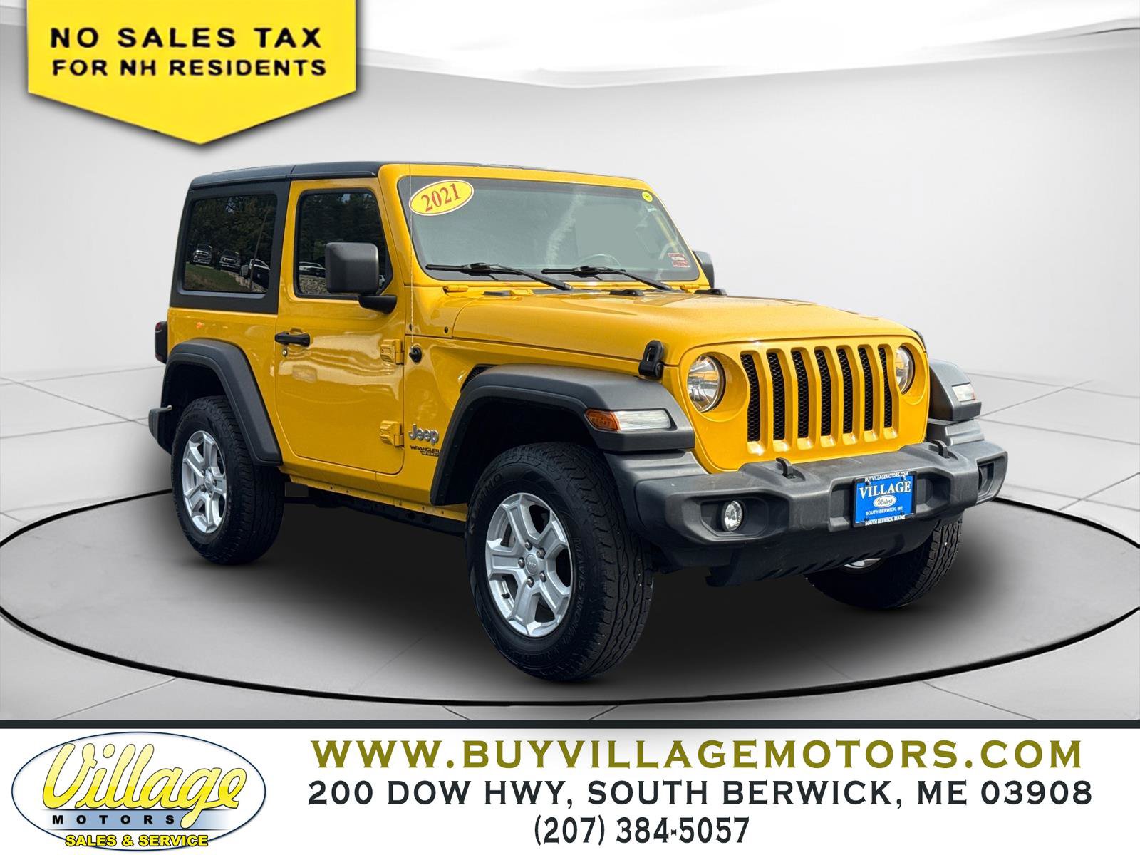 Used 2021 Jeep Wrangler Sport AWD/4WD image 1