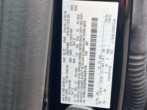 Used 2022 Ford Escape Titanium w/ Titanium Elite Package image 61