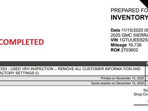 Used 2025 GMC Sierra 1500 AT4 w/ AT4 Premium Package image 8