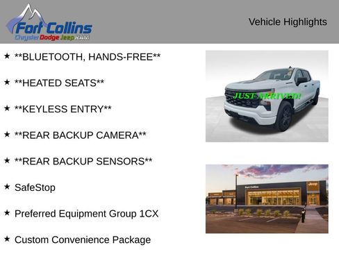 Used 2025 Chevrolet Silverado 1500 Custom w/ Rally Edition image 6