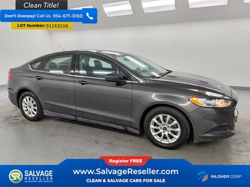 Used 2016 Ford Fusion S FWD image 5