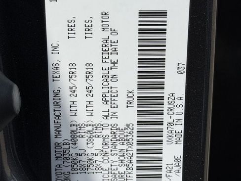 Certified 2026 Toyota Tundra SR image 30