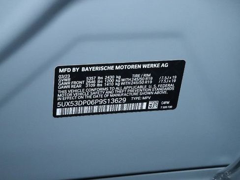 Certified 2023 BMW X3 xDrive30i w/ M Sport Package AWD/4WD image 21