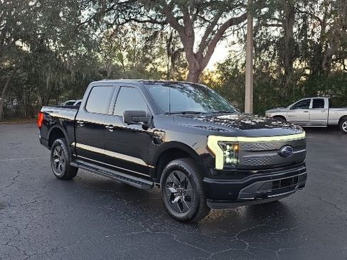 Certified 2023 Ford F150 Lightning XLT w/ Equipment Group 312A High image 14