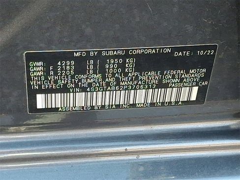 Certified 2023 Subaru Impreza 2.0i image 26