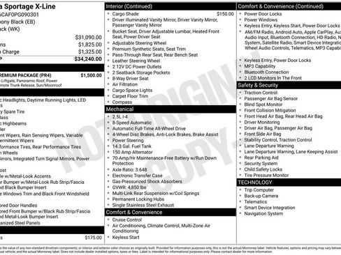Used 2023 Kia Sportage X-Line w/ X-Line Premium Package image 3