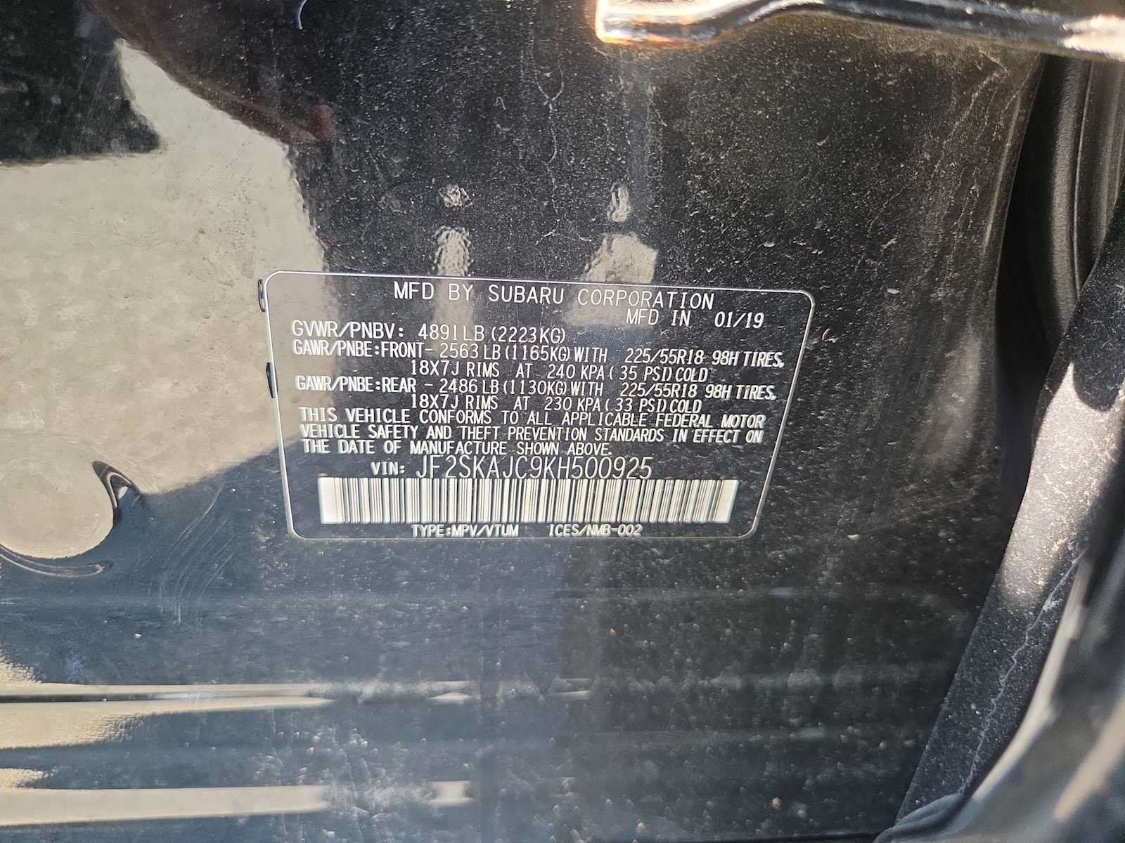 Used 2019 Subaru Forester Sport AWD/4WD image 9