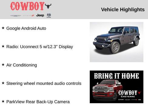 Used 2025 Jeep Wrangler Sahara image 2