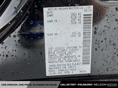 Certified 2025 Nissan Altima 2.5 SV FWD image 28