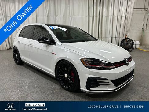 Used 2021 Volkswagen GTI SE FWD image 1