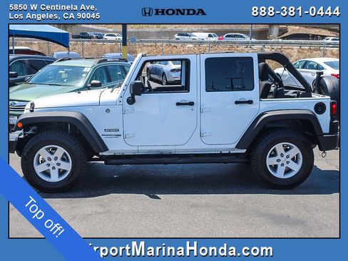 Used 2018 Jeep Wrangler Unlimited Sport S AWD/4WD image 3