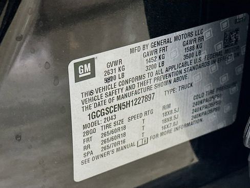 Used 2017 Chevrolet Colorado LT w/ Luxury Package, Chrome image 32