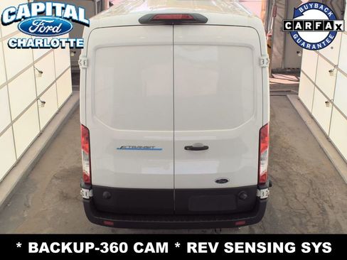 Used 2022 Ford E-Transit Medium Roof w/ Load Area Protection Package RWD image 6