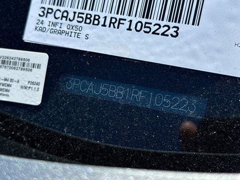 Used 2024 INFINITI QX50 Luxe w/ Cargo Package AWD/4WD image 2