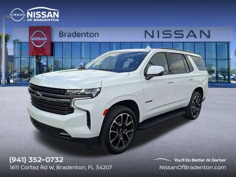 Used 2022 Chevrolet Tahoe RST w/ Luxury Package RWD image 1