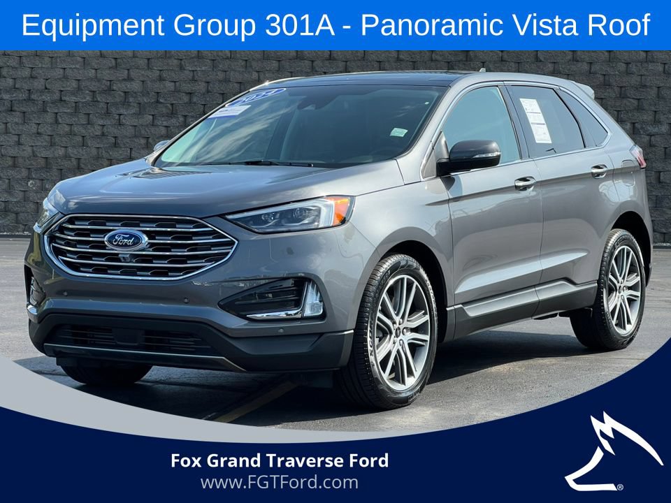 Certified 2024 Ford Edge Titanium w/ Equipment Group 301A AWD/4WD image 1