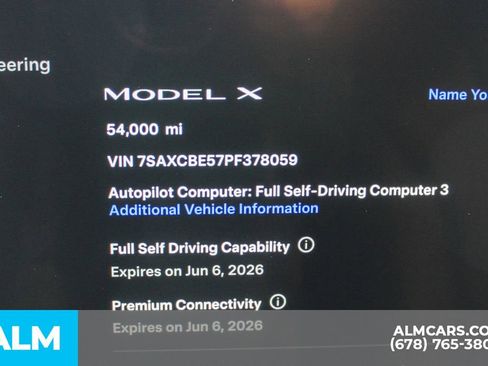 Used 2023 Tesla Model X AWD/4WD image 33