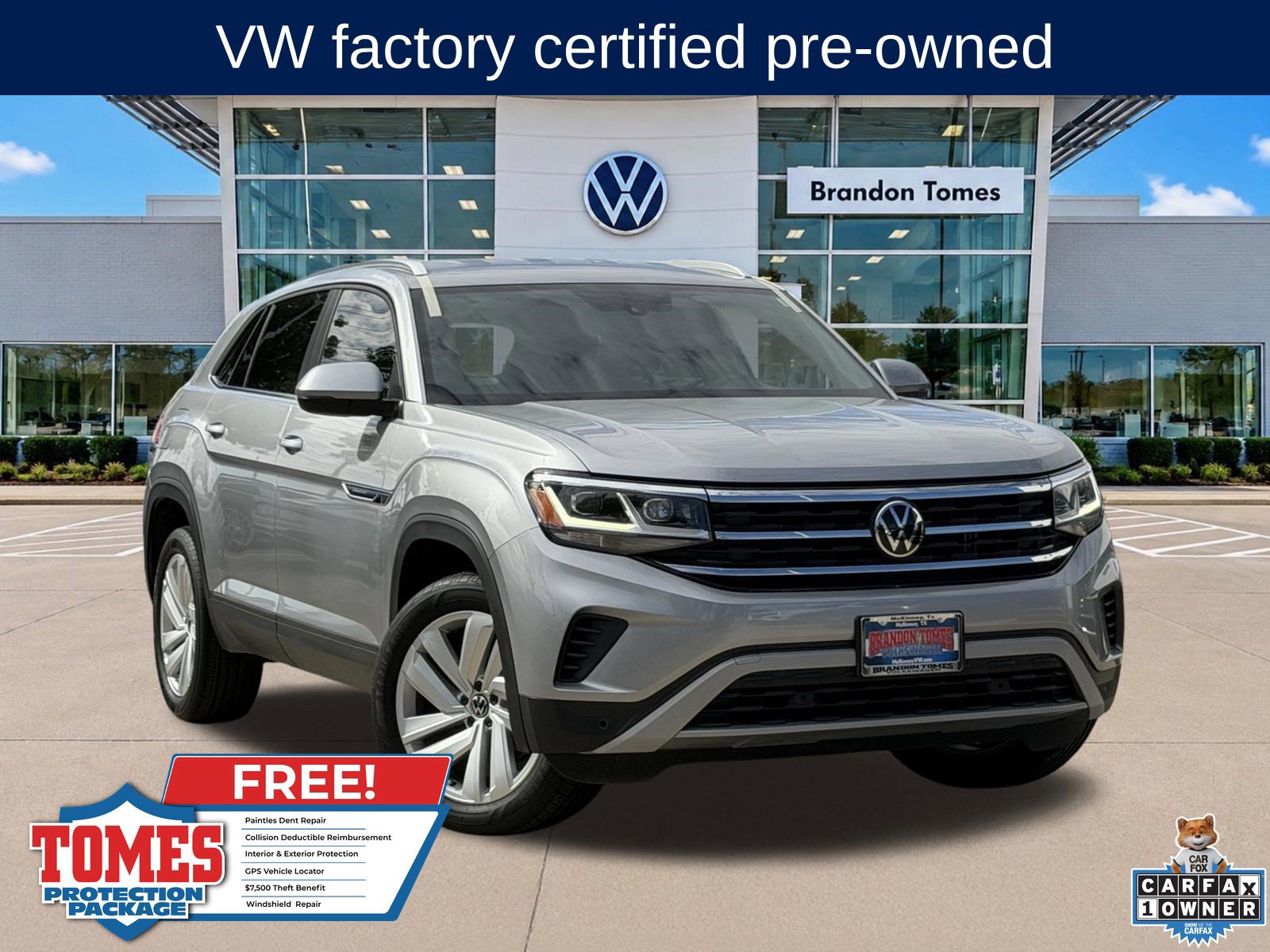 Used 2023 Volkswagen Atlas Cross Sport SE FWD image 1
