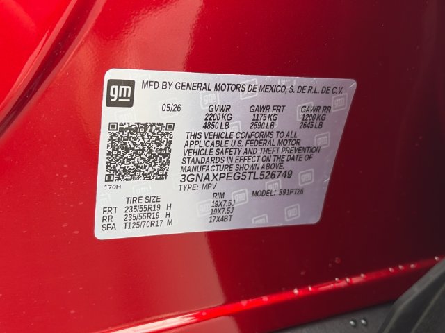 New 2026 Chevrolet Equinox LT AWD/4WD image 27
