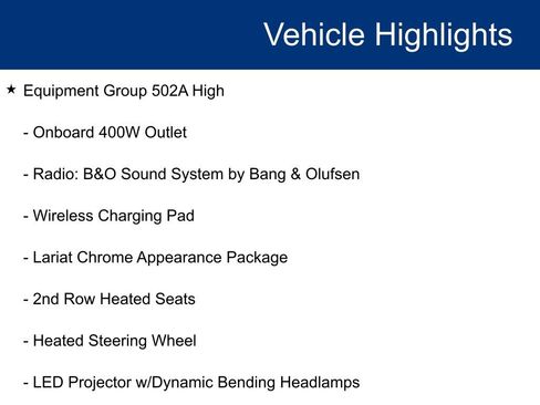 Used 2022 Ford F150 Lariat w/ Equipment Group 502A High image 23