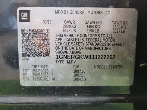 Used 2018 Chevrolet Traverse LT FWD image 33