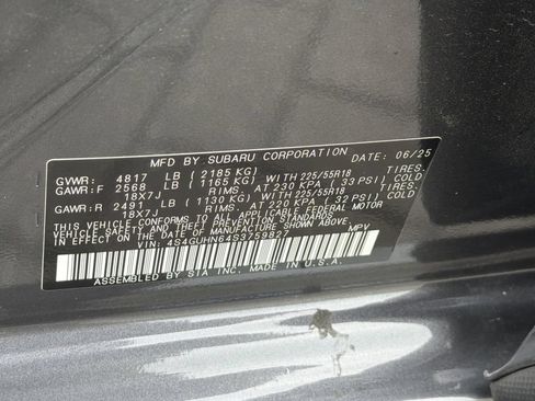 Certified 2025 Subaru Crosstrek 2.5i Limited w/ Popular Package #3A AWD/4WD image 33