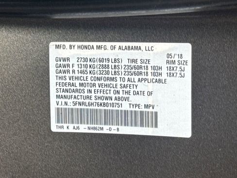 Used 2019 Honda Odyssey EX-L image 46