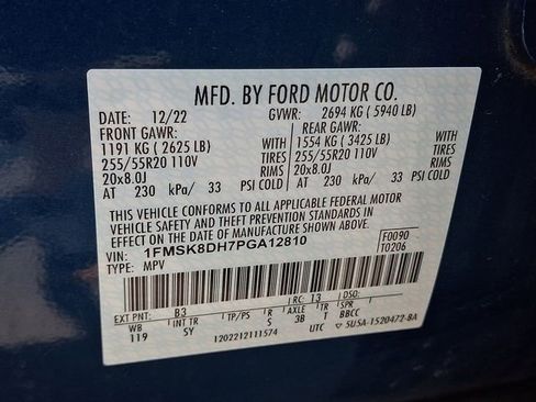 Used 2023 Ford Explorer XLT w/ Equipment Group 202A AWD/4WD image 29