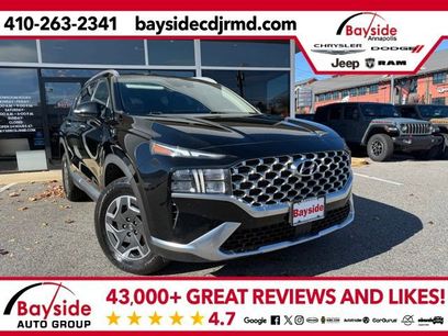 Used 2021 Hyundai Santa Fe Blue