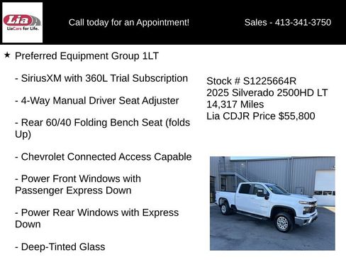 Used 2025 Chevrolet Silverado 2500 LT w/ Convenience Package AWD/4WD image 6