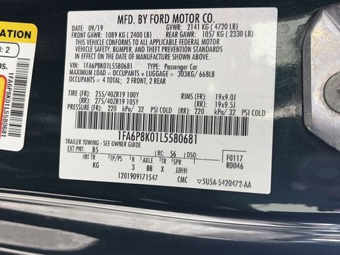 Certified 2020 Ford Mustang Bullitt w/ Bullitt Electronics Package image 9