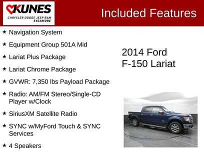Used 2014 Ford F150 Lariat w/ Lariat Chrome Package