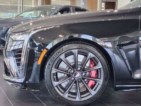 New 2026 Cadillac CT4 V Blackwing w/ LPO, Red Accent Package RWD image 6
