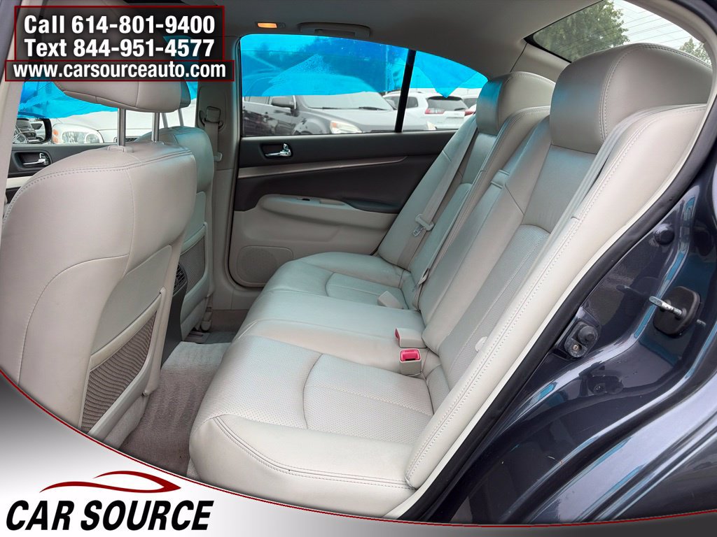 Used 2011 INFINITI G25 x w/ Moonroof Pkg AWD/4WD image 24