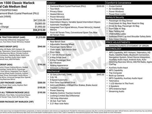 Used 2023 RAM 1500 Classic Warlock w/ Trailer & Traction Group AWD/4WD image 43