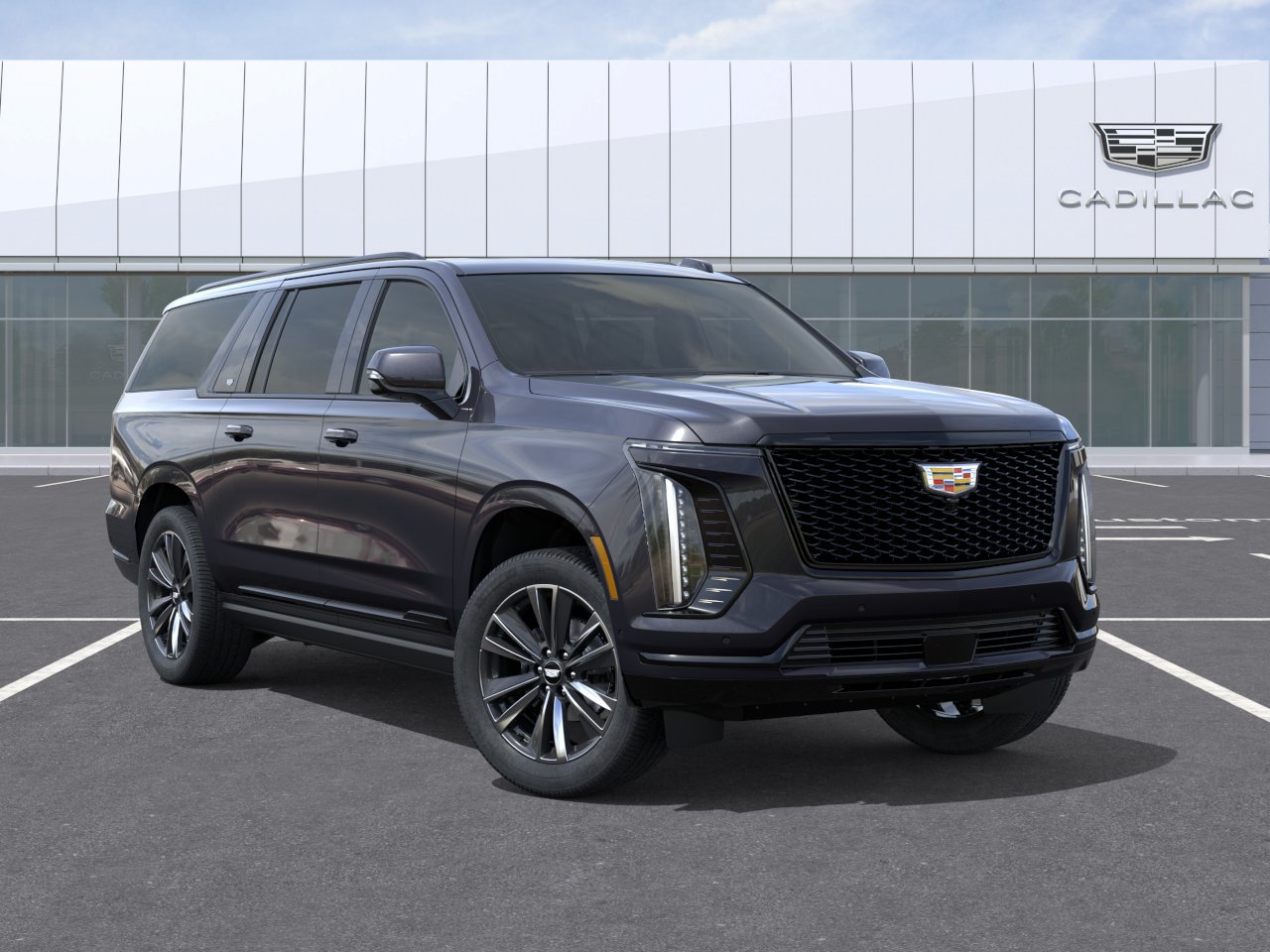 Certified 2025 Cadillac Escalade ESV Sport w/ LPO, Floor Liner Package AWD/4WD image 44